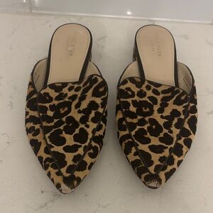 Cole Haan Women's Piper Calf Hair Leopard Mules